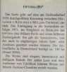 Optima, Beschreibung