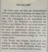 Optima, Beschreibung 