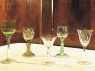 Pfalzweingläser um 1900