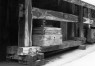 Baumpresse mit Balkenlager