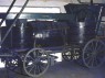 Lesewagen mit Bütten, Traubenmühle u. Leitfass