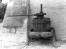 Stange, mit der die Spindel der Stahlspindelpresse gedreht wird
